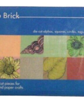 Scrap Brick by Colorbok  3000 Die Cut Pieces~for Scrapbooking and Other Paper